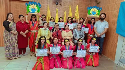 WIN ACCOLADES IN INTER- SCHOOL FOLK DANCE COMPETITION.