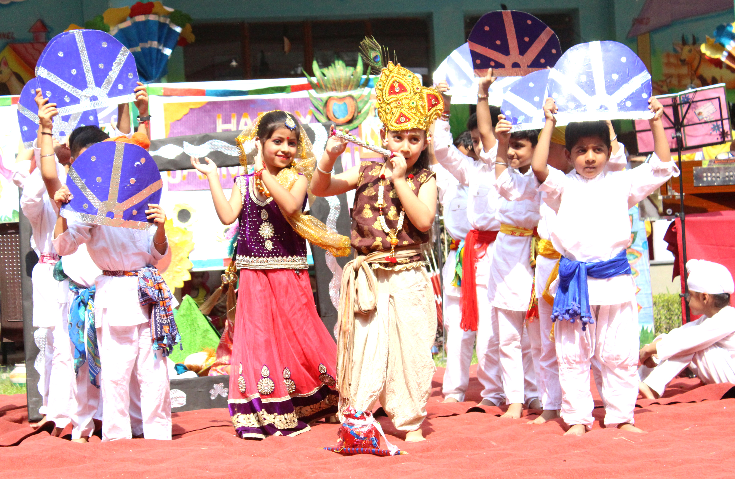 Stephens International Public School Celebrates Janamashtami with Grandeur