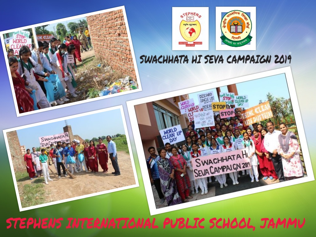 World Cleanup Day Held at Stephens International Public School, Miran Sahib