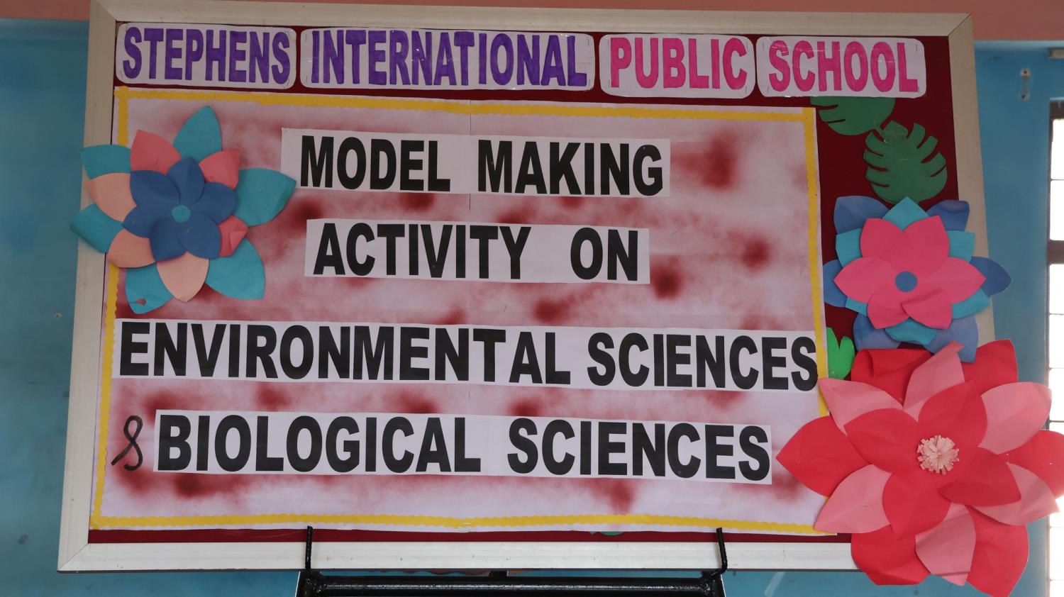 MODEL MAKING ACTIVITY ON ENVIRONMENATAL SCIENCES / BIOLOGICAL SCIENCES