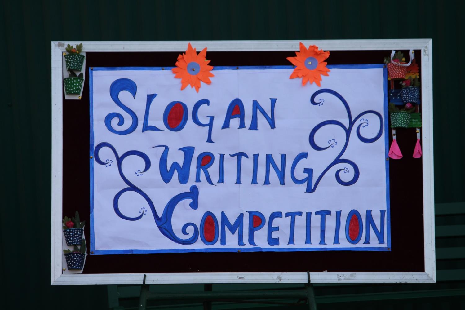 INTER - HOUSE SLOGAN WRITING COMPETITION (2024-25)
